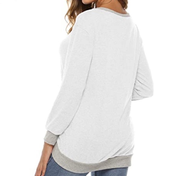 Beautiful woman casual loose tunic top - Picture 7 of 7